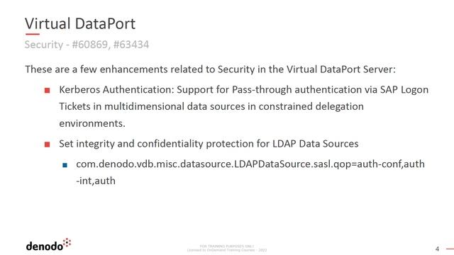 Denodo Platform 7.0 May 2022 Update - Virtual DataPort Enhancements смотреть онлайн