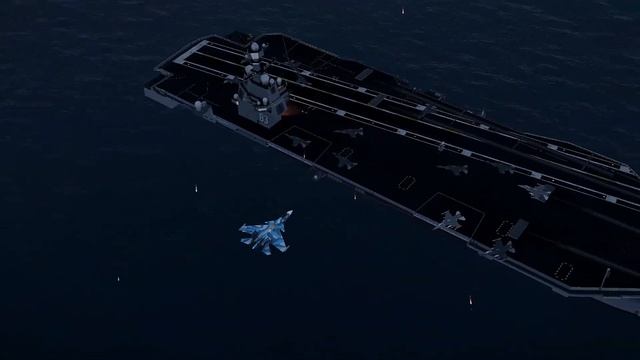 Today! 5 Russian Yak 141 fighter jets successfully bombard a US aircraft carrier carrying 300 jets смотреть онлайн