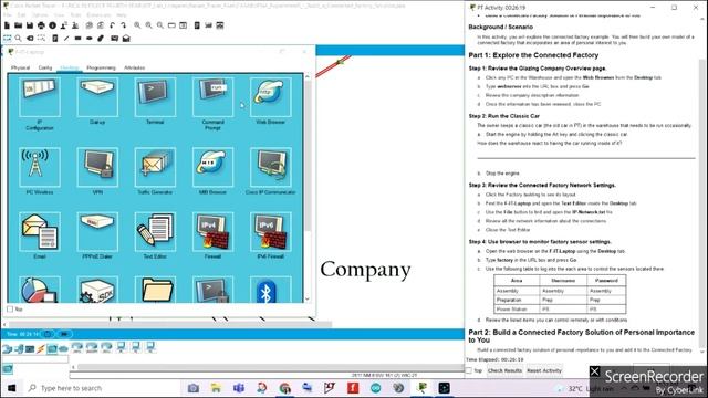 Cisco Packet Tracer - Build a Connected Factory Solution | Experiment 5 | I.O.T. LAB смотреть онлайн