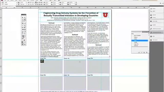 How to make a poster in Indesign part two смотреть онлайн