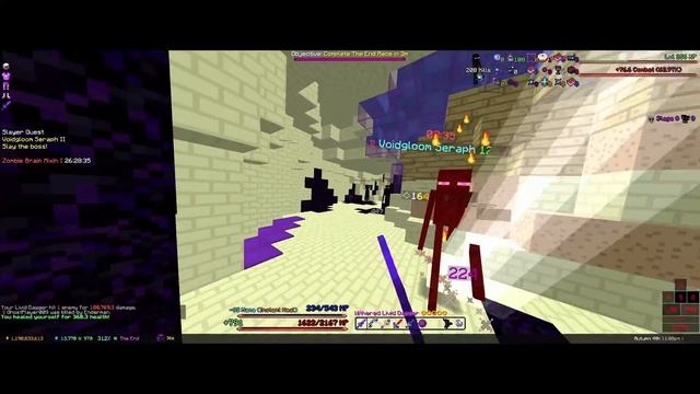 Voidgloom Slayer Tier 2 BUDGET Guide - Hypixel Skyblock смотреть онлайн