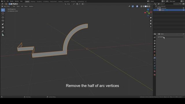Blender 2.82 : Create Non Planar Molding смотреть онлайн
