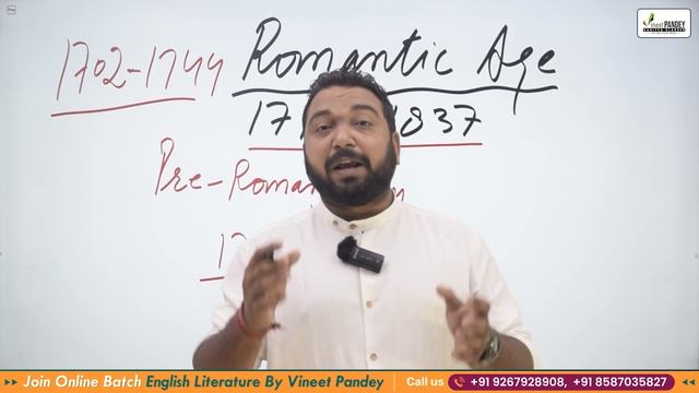 How To Read Romantic Age Literature ? A Classroom Style Lecture by Vineet Pandey. NET ,CUET PG смотреть онлайн