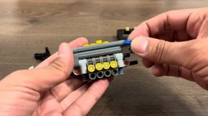 LEGO Technic Mini V8 Engine Tutorial