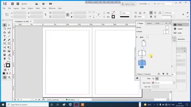 Book Page setup in Adobe InDesign || BAASAP @bivastungvlogs смотреть онлайн