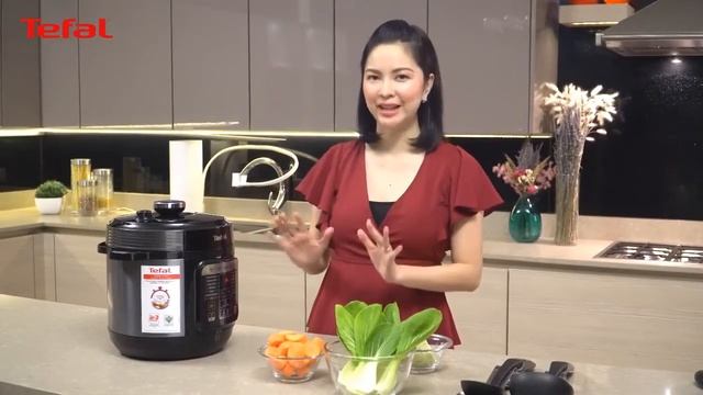 Tefal X Bambi Young Home Chef Smart Electric Pressure Cooker CY601D Bulalo смотреть онлайн