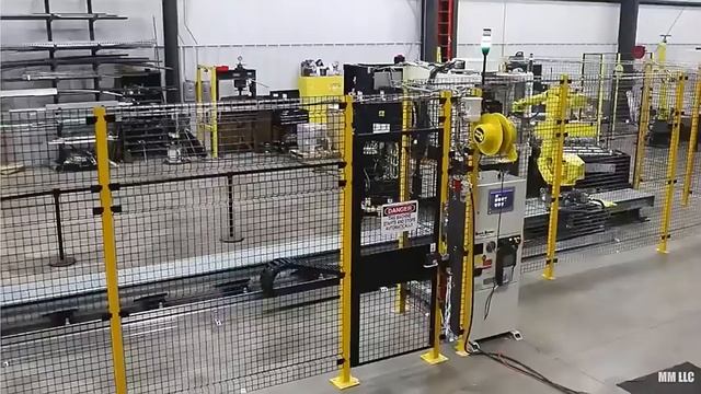 Fanuc M-10id 8l 6 Axis Industrial Robot Palletizing смотреть онлайн