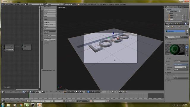 How to make 3D text logo | Blender Tutorial | In Hindi смотреть онлайн