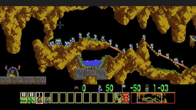 Lemmings Redux (Neolemmix) Gentle 29 Konnichiwa Lemming-san смотреть онлайн