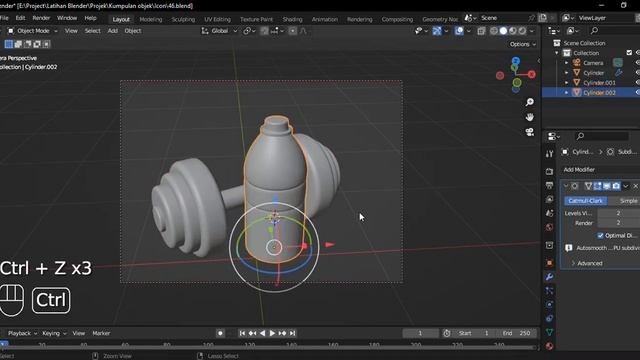 Easy Ways to Make Gym Equipment Icons in Blender смотреть онлайн