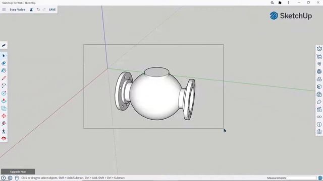 Sketchup Tutorial: Stop Valve смотреть онлайн