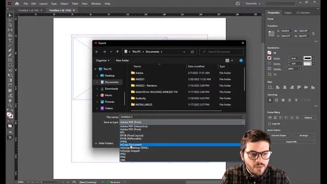 Animator uses InDesign for the first time! смотреть онлайн