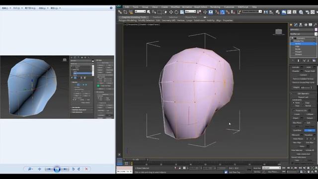 3ds max modeling tutorial: head and face design model-1 смотреть онлайн