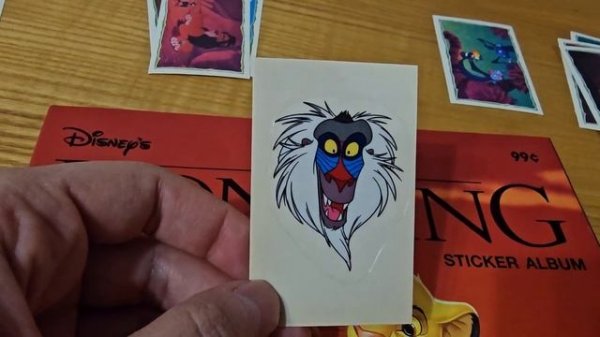 Panini Король Лев (1994) обзор альбома/Panini The Lion King review