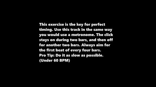 Metronome Exercise 2 On 2 Off - 50 BPM смотреть онлайн