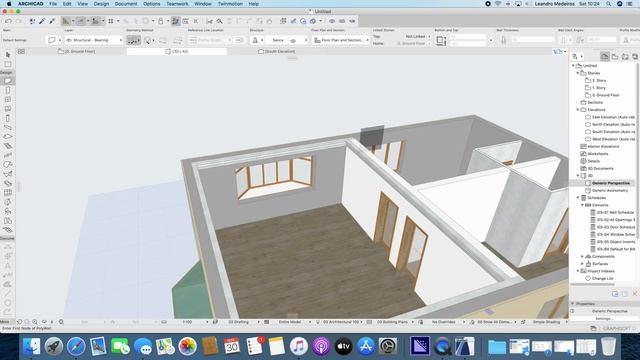 Como construir Sanca e Rodapé no ArchiCAD смотреть онлайн