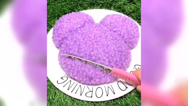 ХРУСТЯЩИЙ СЛАЙМ ВОУУУ Slime ASMR видео Instagram расслабляющее видео про слаймы