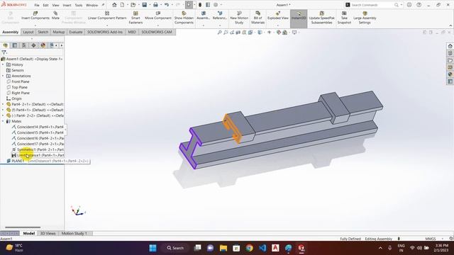 SolidWorks Class 17 | 3D Modelling | Mechanical CAD | Cadtabs Live смотреть онлайн