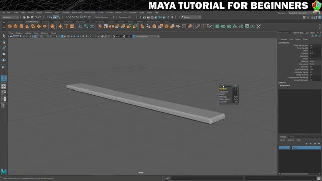 How to BEVEL in Maya | Maya 2020 Tutorial for Beginners смотреть онлайн