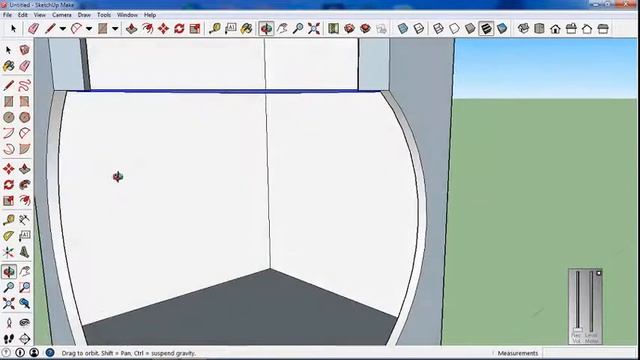 Corner cupboard w/ SketchUp смотреть онлайн