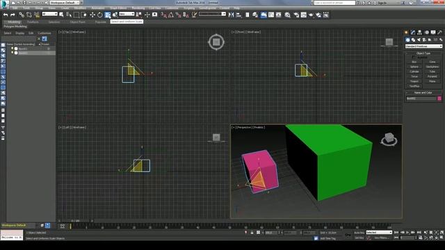 3ds max basics - 4. Selection and manipulating objects смотреть онлайн