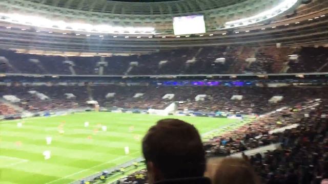 ЦСКА - Реал. Фанаты/CSKA-Real Madrid. Ultras #real #realmadrid #championsleague