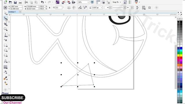 Fish Cartoon Drawing | CorelDraw Tutorial | Cartoon Drawing смотреть онлайн