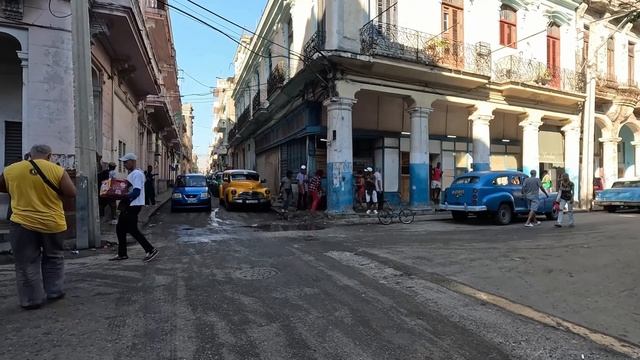 Улицы Куба Гавана 2025 4К. Видео.
