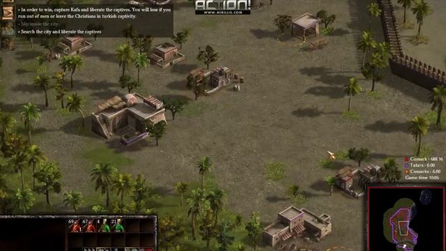 Cossacks 3: The fall of Kafa - Game Play(3º Episódio)Traduzido para o Português.. смотреть онлайн