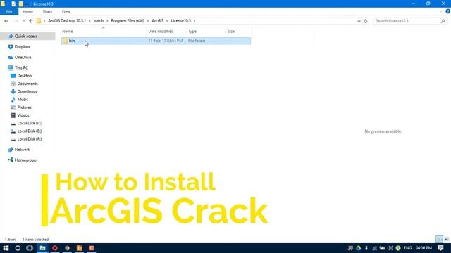 001 How to install ArcGIS 10 3 1 with crack in windows 10 смотреть онлайн