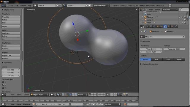 blender metaballs смотреть онлайн
