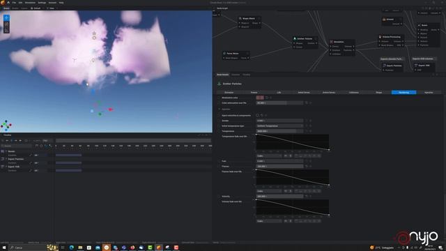EmberGen 1.0 - Creating stormy clouds and magic portals in real-time | Nyjo FX смотреть онлайн