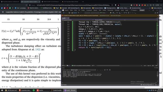 Population Balance Simulation with ANSYS (Part 5: Creating an UDF for a custom breakage kernel) смотреть онлайн