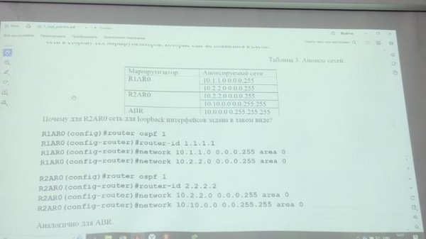 28.02.2025 Третья практика по протоколам Интернета (2 задание, OSPF)
