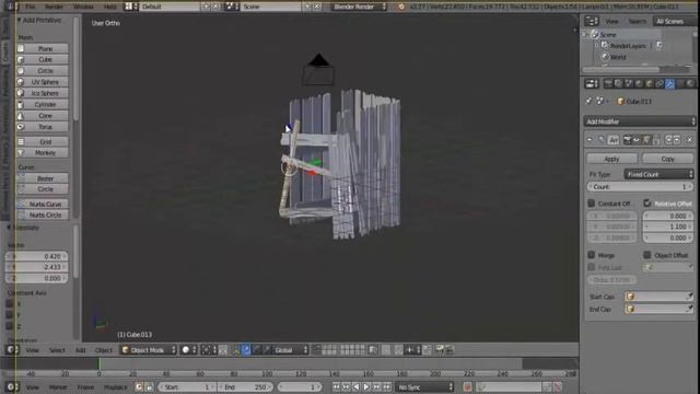 Outhouse-Blender Low Poly Timelapse смотреть онлайн