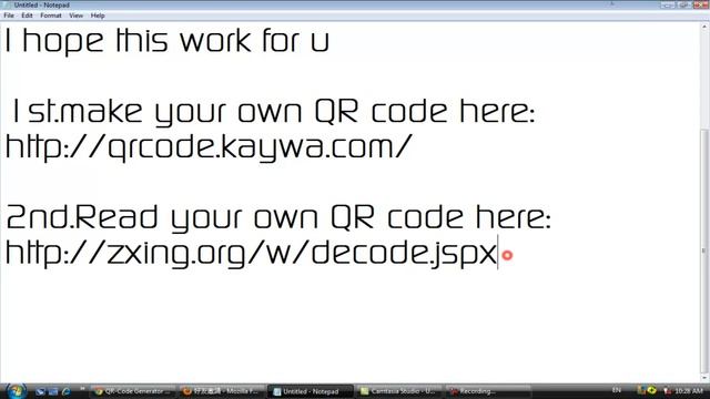 How to make your own QR code and read your QR code смотреть онлайн