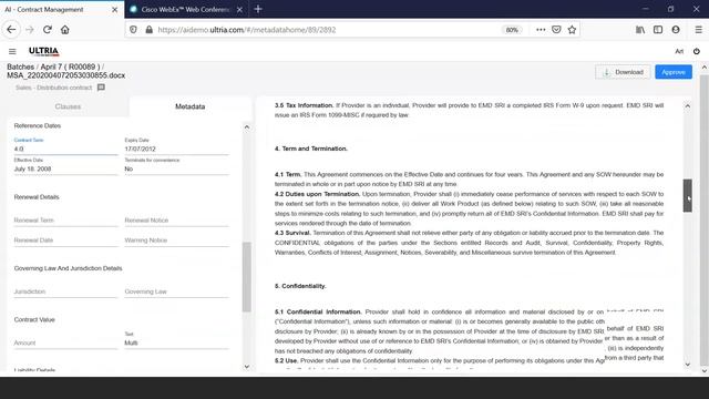 Contract protection in pandemic with AI Powered Contract Management смотреть онлайн