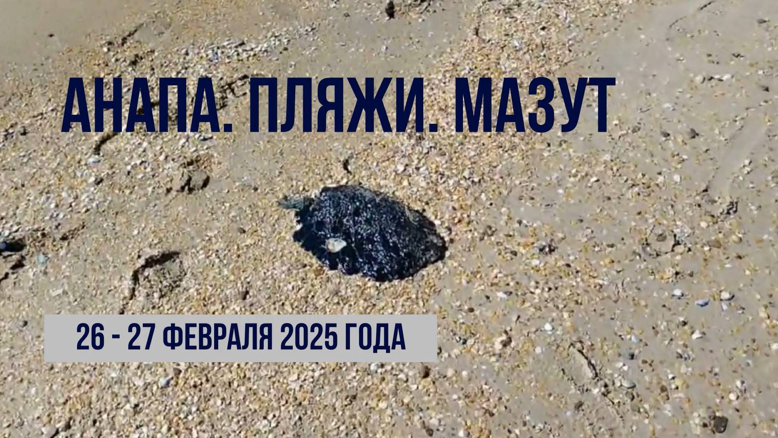 Анапа 26 и 27 февраля 2025 года, новости с пляжей, мазут, отвечаем на ваши вопросы смотреть онлайн
