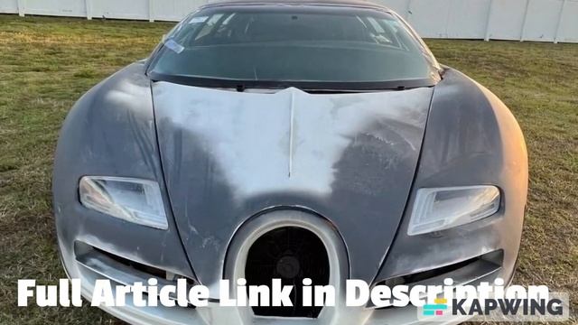 This Bugatti Veyron Limo Replica Makes You Feel Like a Millionaire (Well, Almost) смотреть онлайн