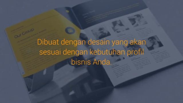 Company Profile Corporate Brochure Tema Warna Kuning Hitam InDesign смотреть онлайн
