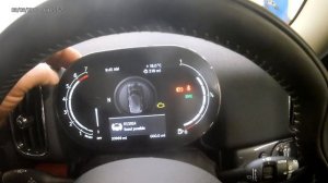 2021 Mini Countryman service and brake pad warning light reset