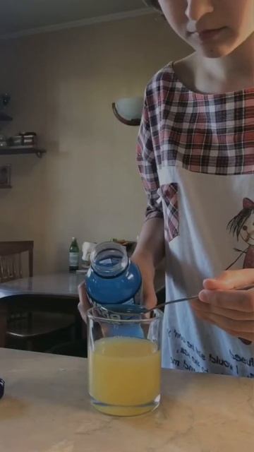 Готовлю коктейль дома 🧊Очень вкусно:)