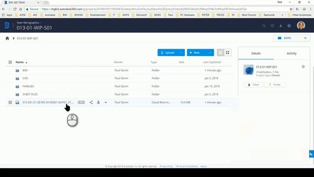 File Management using BIM 360 Team and Collaboration for Revit and Desktop Connector смотреть онлайн