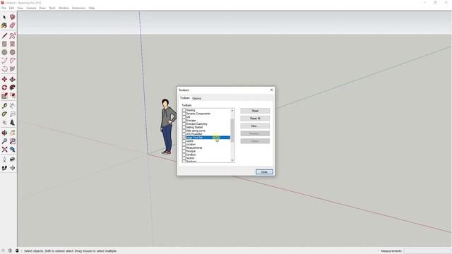[TUTORIAL] Sketchup - Cara Menampilkan Toolbar Yang Hilang смотреть онлайн