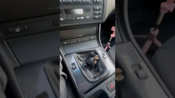BMW E46 .Замена ручки КП.