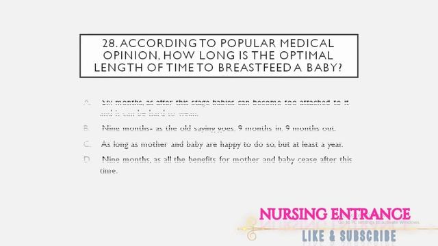 BREASTFEEDING MCQ'S смотреть онлайн