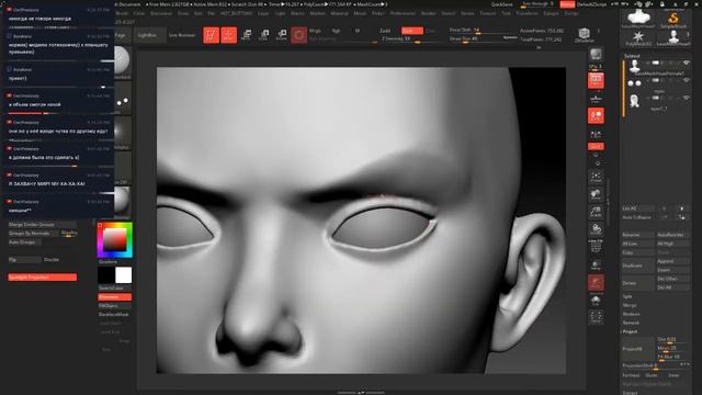 [RU/EN] 1hour+ speed sculpt (January 24) #artstation #zbrush #3dmodelling #sculpting смотреть онлайн