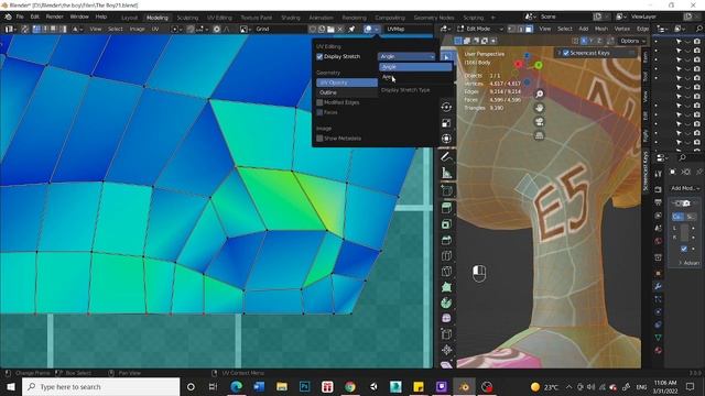 Live Blender Character Tutorial UV Unwrapping and Assets props Part 2 смотреть онлайн