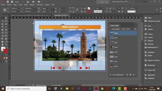Animation interactive sur indesign смотреть онлайн