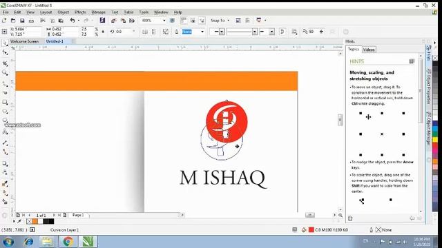 How to make visiting card in corel draw смотреть онлайн